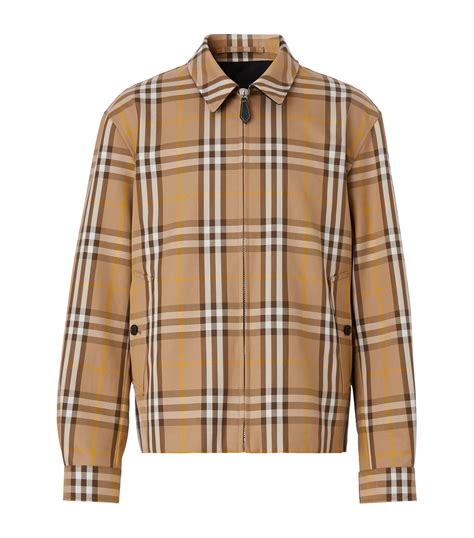 burberry reversible check jacket|Burberry reversible jacket men us.